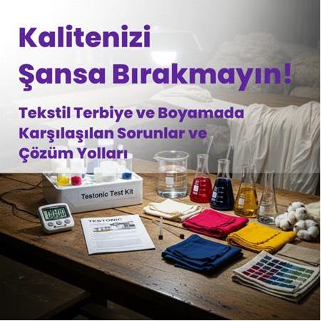 Tekstil Terbiye ve Boyamada Karşılaşılan Sorunlar ve Çözüm Yolları: Kalitenizi Şansa Bırakmayın!