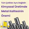 Tüm Çelikler Aynı Değildir: Kimyasal Üretimde Metal Kalitesinin Önemi