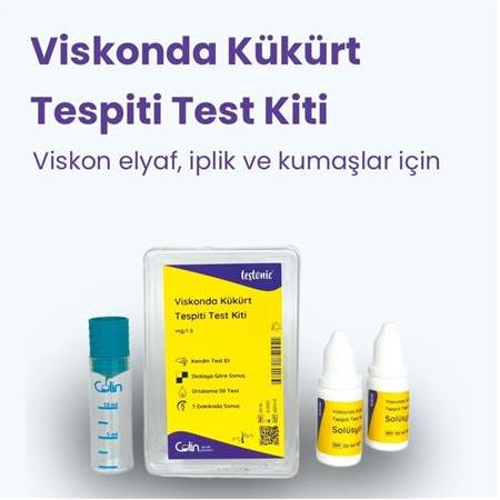 Viskonda Kükürt Tespiti Test Kiti