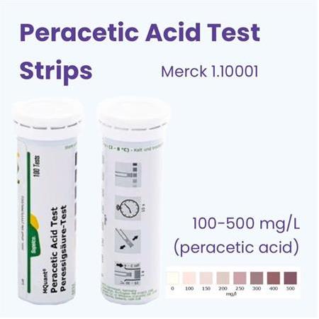 Merck 110001 Peracetic Acid Test Strip