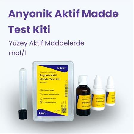Anyonik Aktif Madde Test Kiti