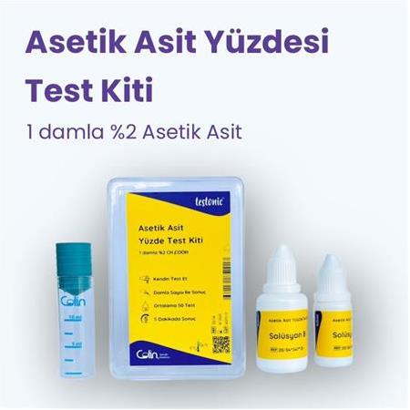 Asetik Asit (%) Test Kiti