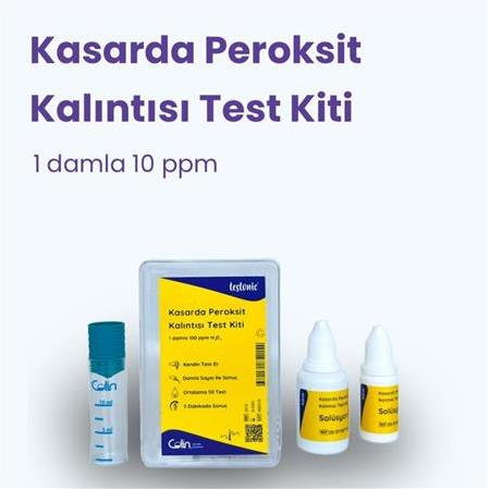 Kasarda Hidrojen Peroksit Kalıntısı Test Kiti