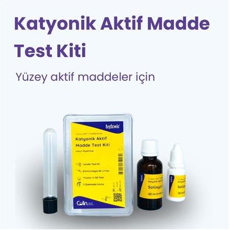 Katyonik Aktif Madde Test Kiti
