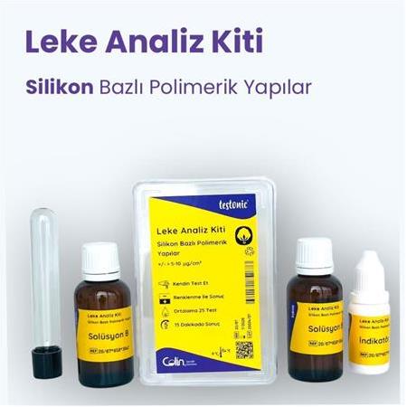 Leke Analiz Kiti – Silikon Bazlı Polimerik Yapılar
