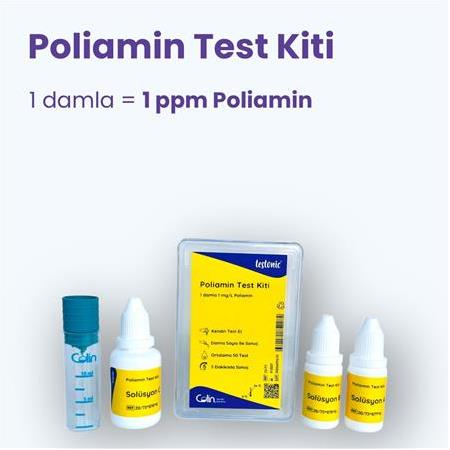 Poliamine Test Kiti – Hızlı, Hassas ve Güvenilir Katyonik Polimer Analizi
