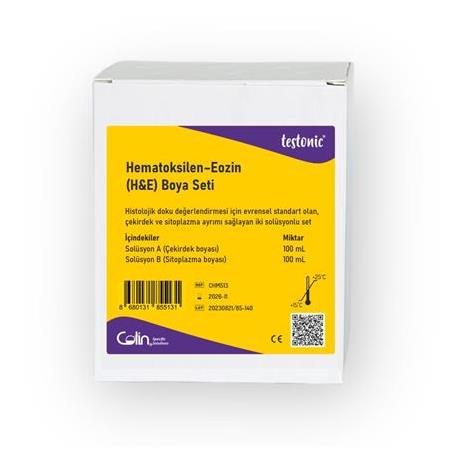 Hematoksilen–Eozin (H&E) Boyama Seti (Gill III Modifiye)