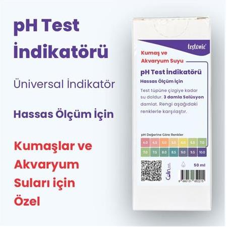 pH İndikatör Solüsyonu (Universal pH 4,0 - 10,0)