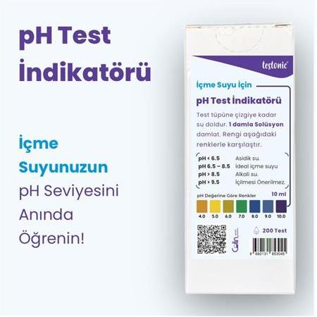 pH Test  Solüsyonu (pH 4-10)