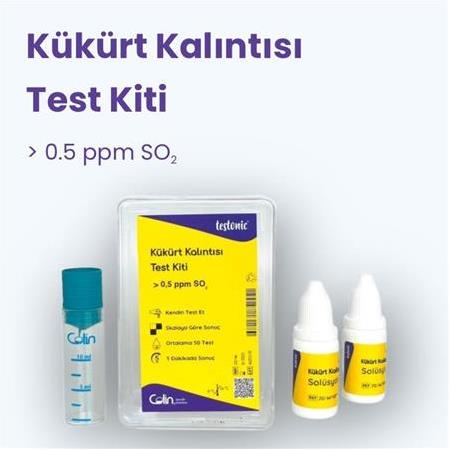 Kükürt Kalıntısı Test Kiti