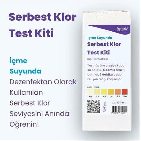 İçme Suyunda Serbest Klor Test Kiti