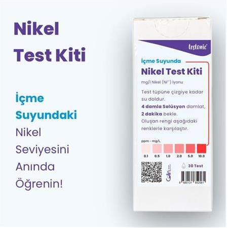 İçme Suyunda Nikel Test Kiti