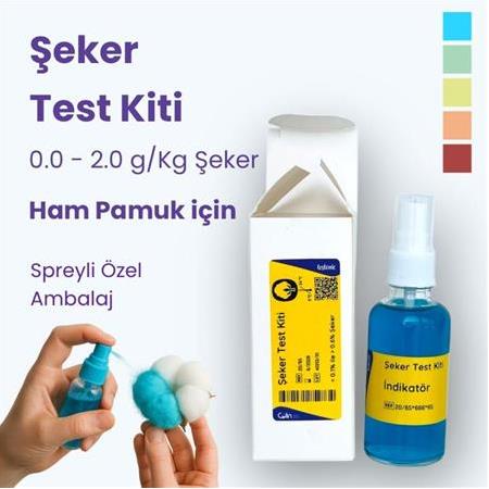 Şeker Test Kiti - Pamuk için - Spreyli