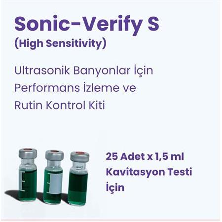 Sonic-Verify S (High Sensitivity) - Ultrasonik Yıkama Performans İzleme ve Rutin Kontrol Kiti