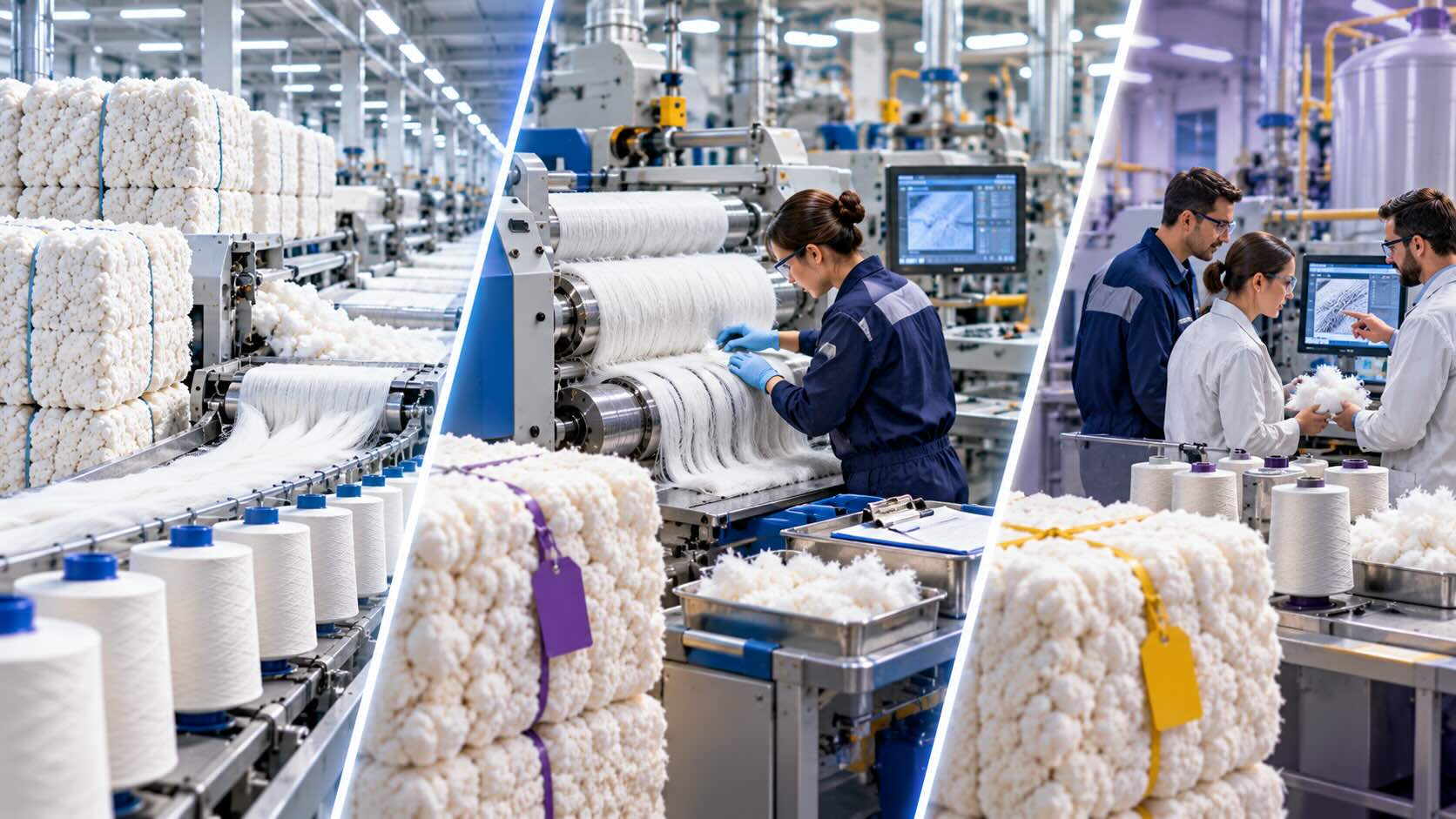 Pamukta şeker yüküne göre üretim ve lot yönetimi yaklaşımı