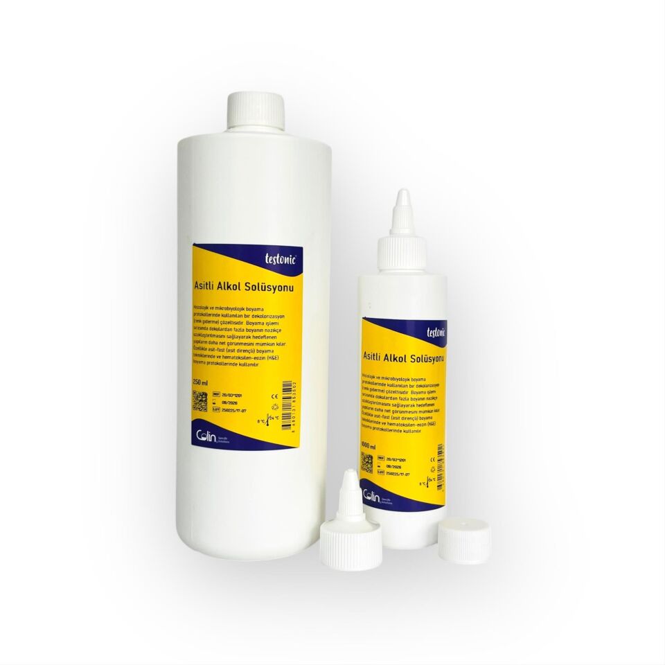 Asitli Alkol Çözeltisi 250 ml