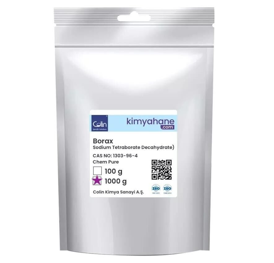 Boraks (Sodyum Tetraborat Dekahidrat) 1 Kg