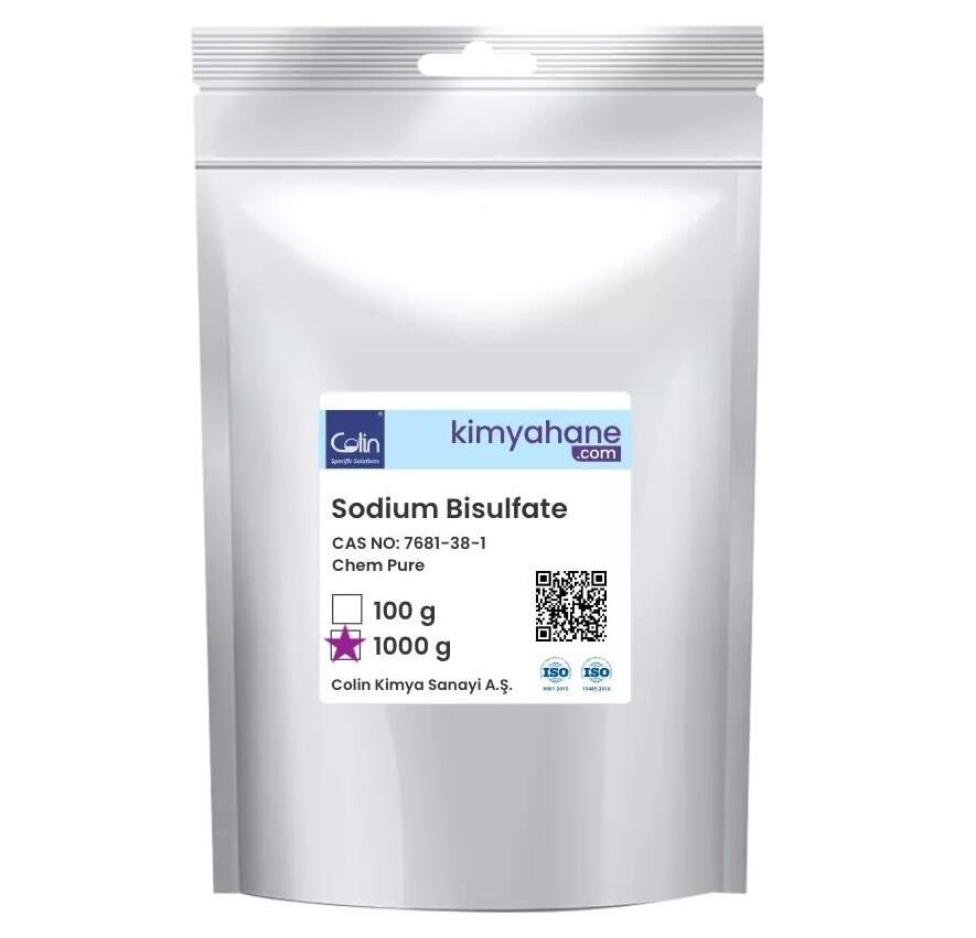Sodyum Bisülfat (A Kalite) – NaHSO4 (CAS 7681-38-1) 1 Kg
