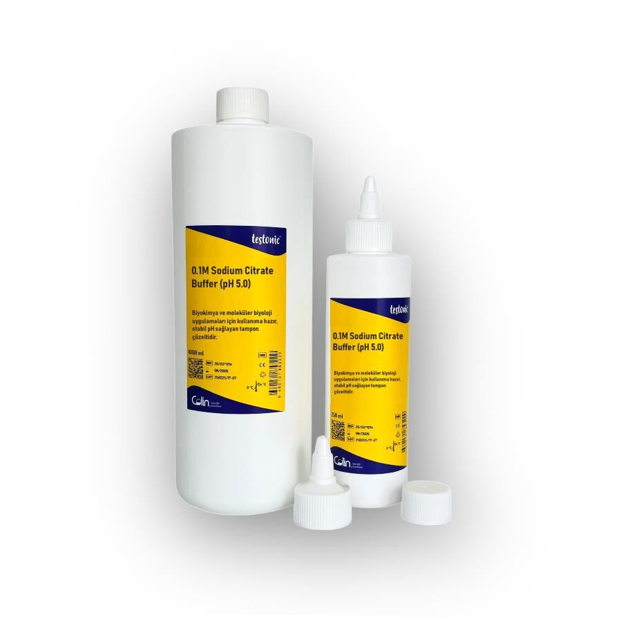 Sodyum Sitrat Buffer Solüsyonu 0.1 M (pH 5.0) 250 ml