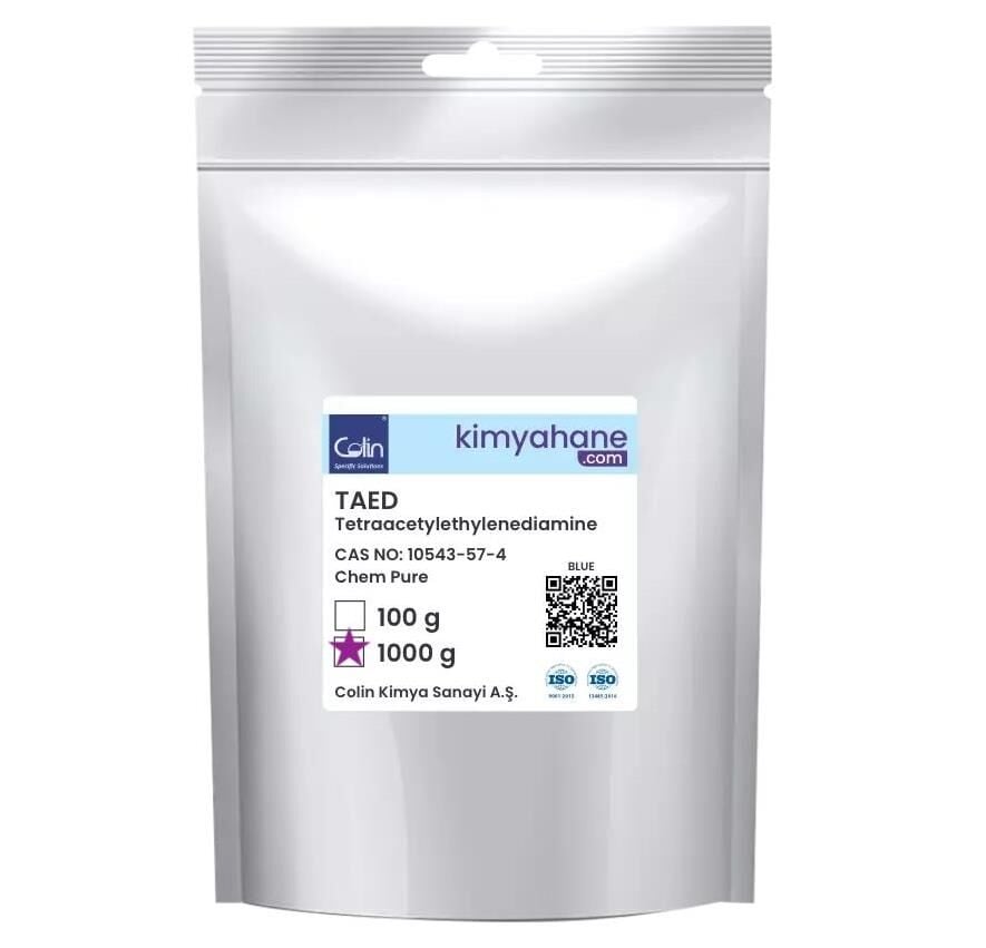 TAED - TetraAcetylEthyleneDiamine - Mavi Granül - (CAS 10543-57-4) - 98% 1 Kg