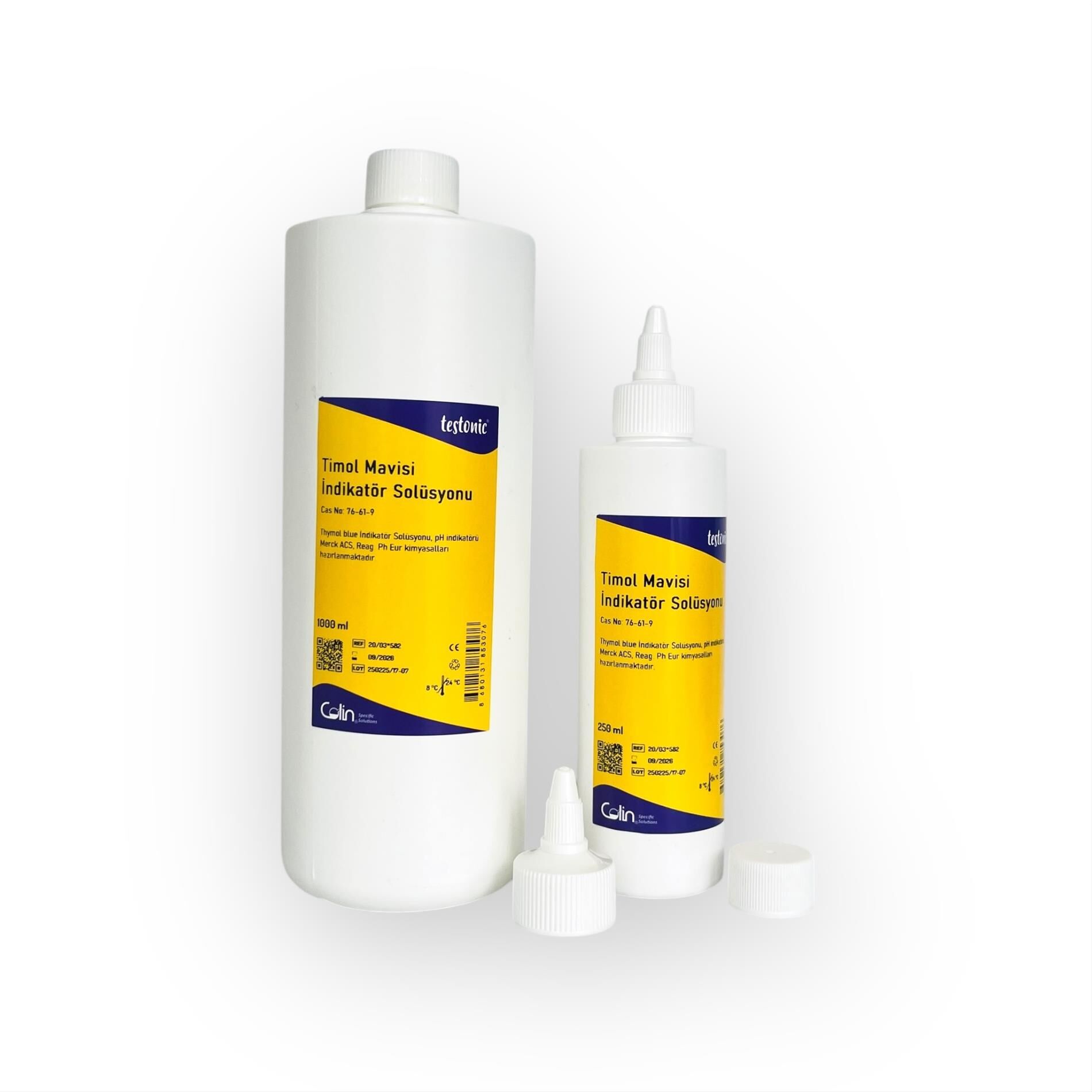 Timol Mavisi (Thymol blue) İndikatör Solüsyonu 1000 ml