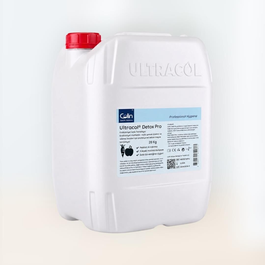 ULTRACOL Detox Pro – Endüstriyel Gıda Temizleyici 20 Kg