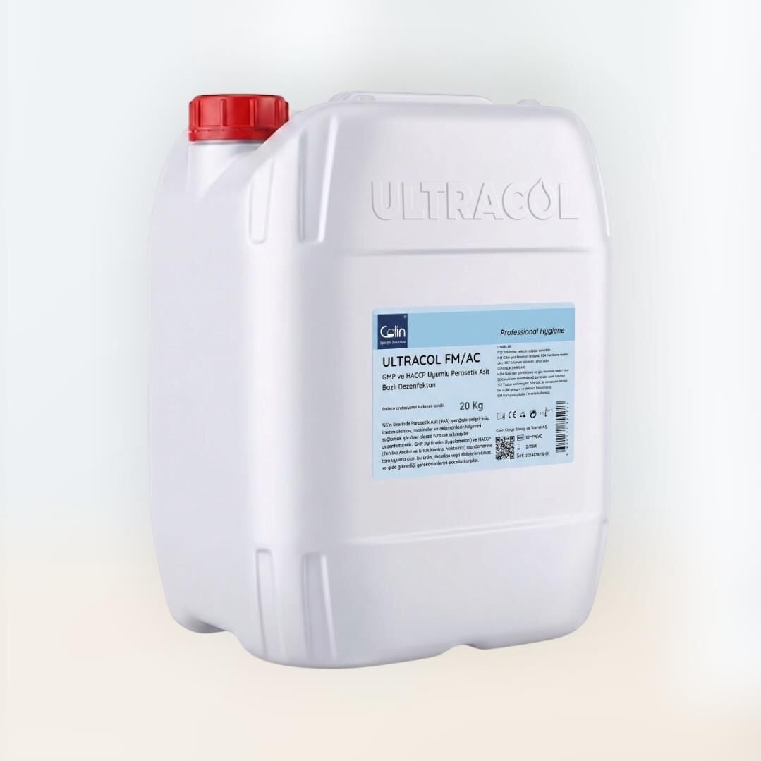 ULTRACOL FM/AC -  Perasetik Asit Bazlı Yıkama Maddesi 20 Kg