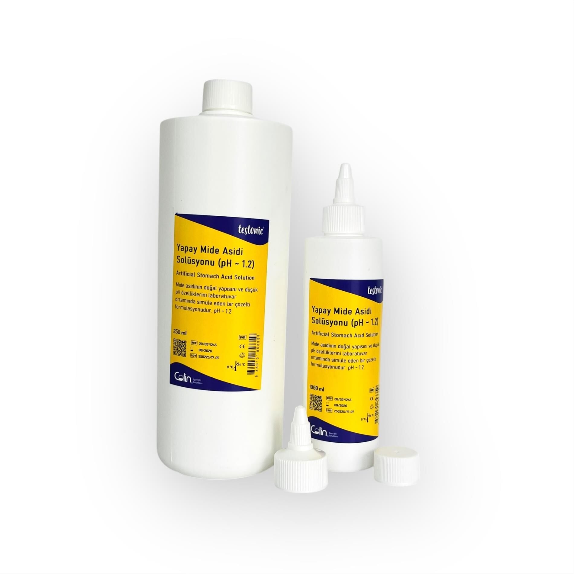 Yapay Mide Asidi Solüsyonu (pH ~ 1.2) 1000 ml