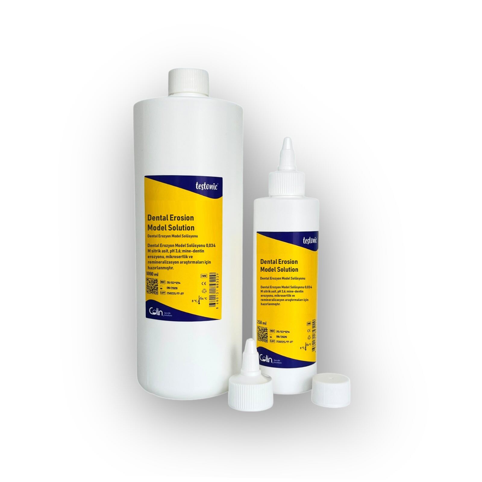 Dental Erozyon Model Solüsyonu – Sitrik Asit 0,034 M (pH 3,6)