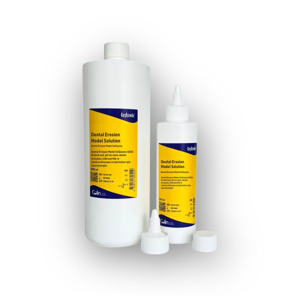 Dental Erozyon Model Solüsyonu – Sitrik Asit 0,034 M (pH 3,6)