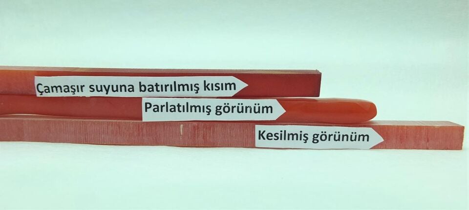 344 Çubuk Sıkma Kehribar - Adedi 24 gramdır. Adetle satılır.
