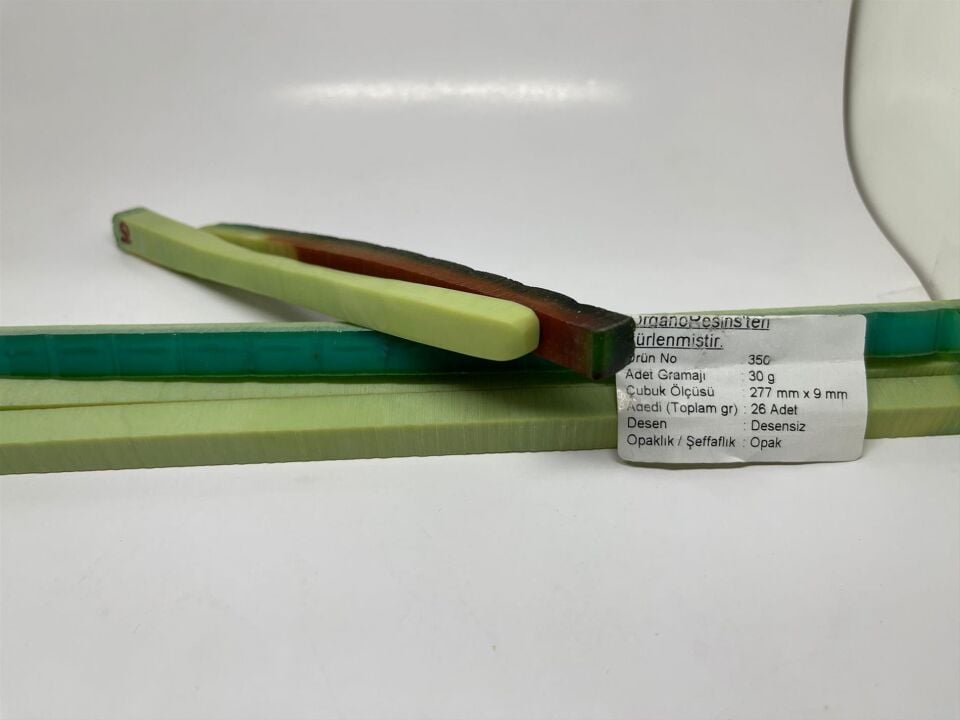350 Çubuk Sıkma Kehribar - Adedi 30 gramdır. Adetle satılır.