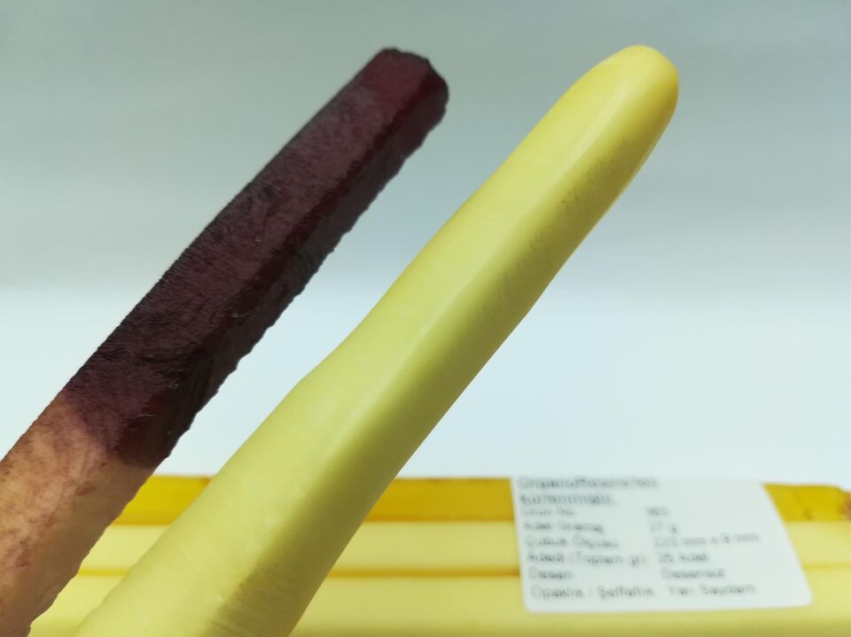 363 Çubuk Sıkma Kehribar - Adedi 25 gramdır. Adetle satılır.