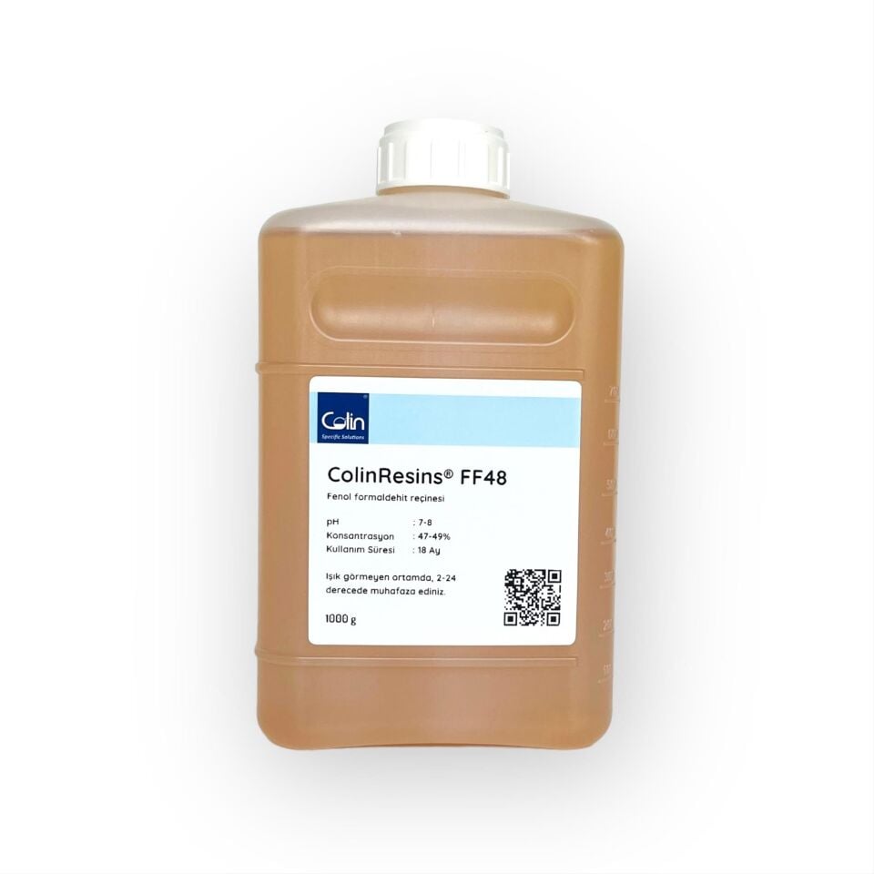 ColinResins®  FF48 - Fenol Formaldehit Reçinesi (Enaz %48)