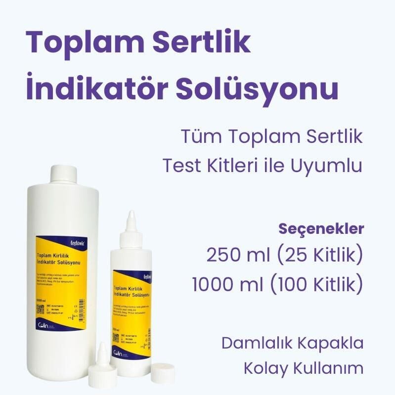 Toplam Sertlik Testi İndikatör Solüsyonu