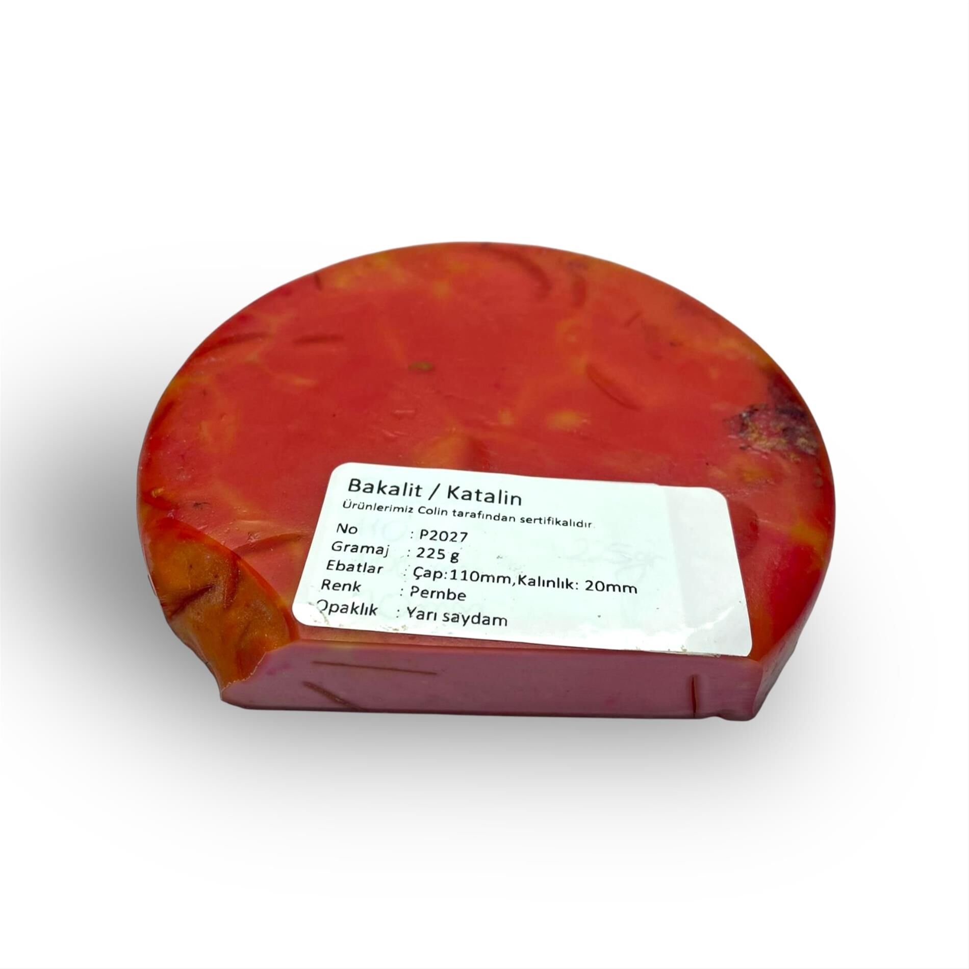 P2027 Bakalit Ürün (Sıkma Kehribar) - 224 g