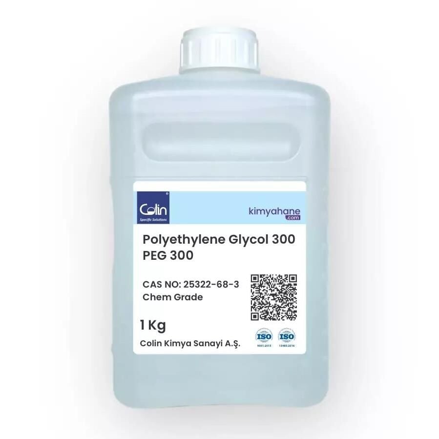 Polietilen Glikol 300 (PEG 300) - Cas No:25322-68-3