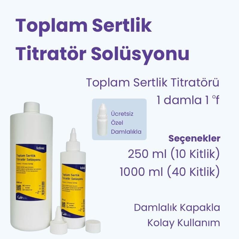Titratör Solüsyonu (1f) - Toplam Sertlik Test Kiti