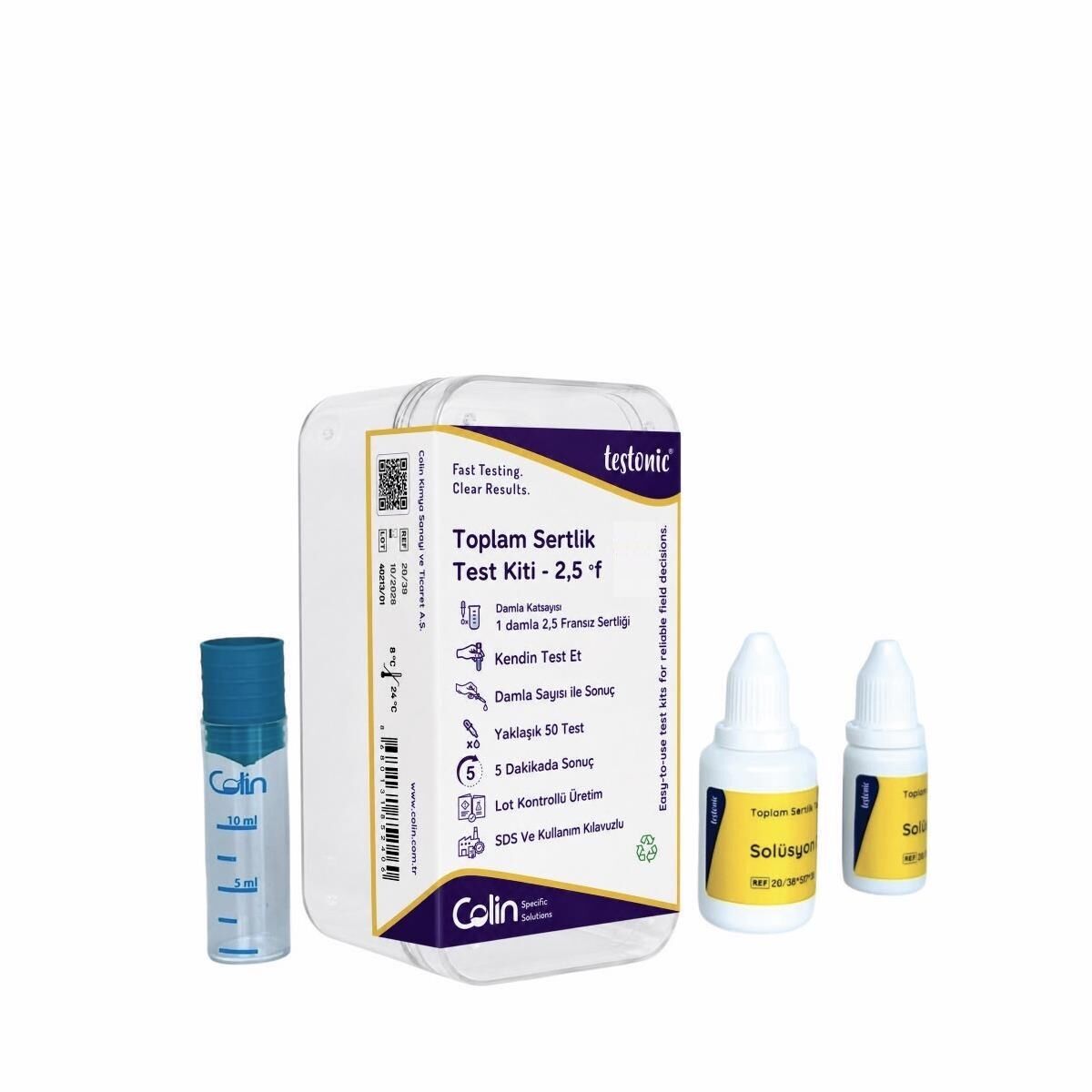 Toplam Sertlik Test Kiti (2,5 f)