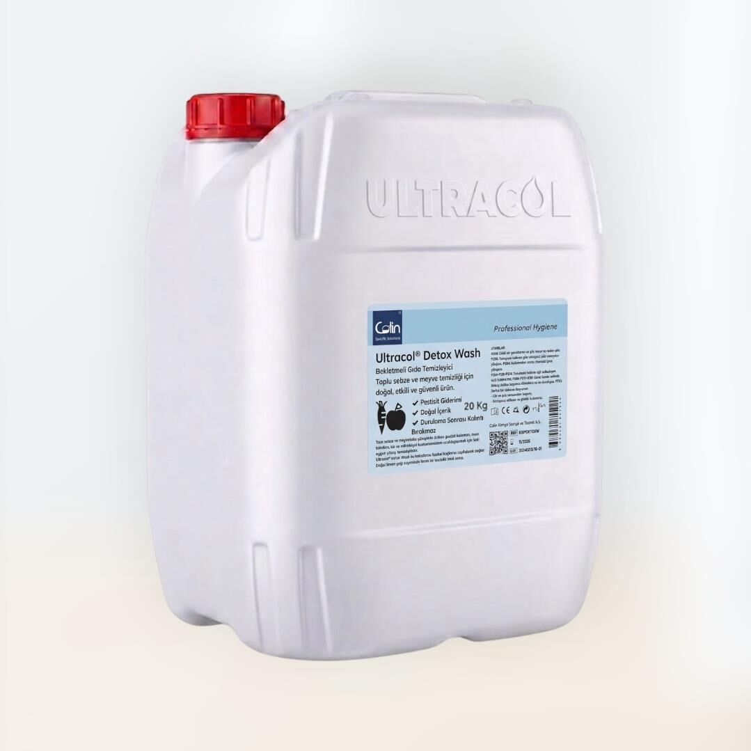 ULTRACOL Detox Wash – Bekletmeli Gıda Temizleyici - 20 Kg