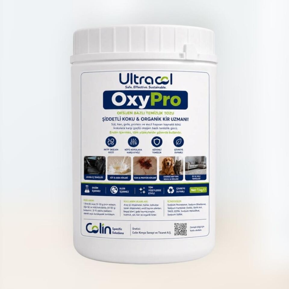 ULTRACOL OxyPro – Oksijen Bazlı Çok Amaçlı Güçlü Temizleyici