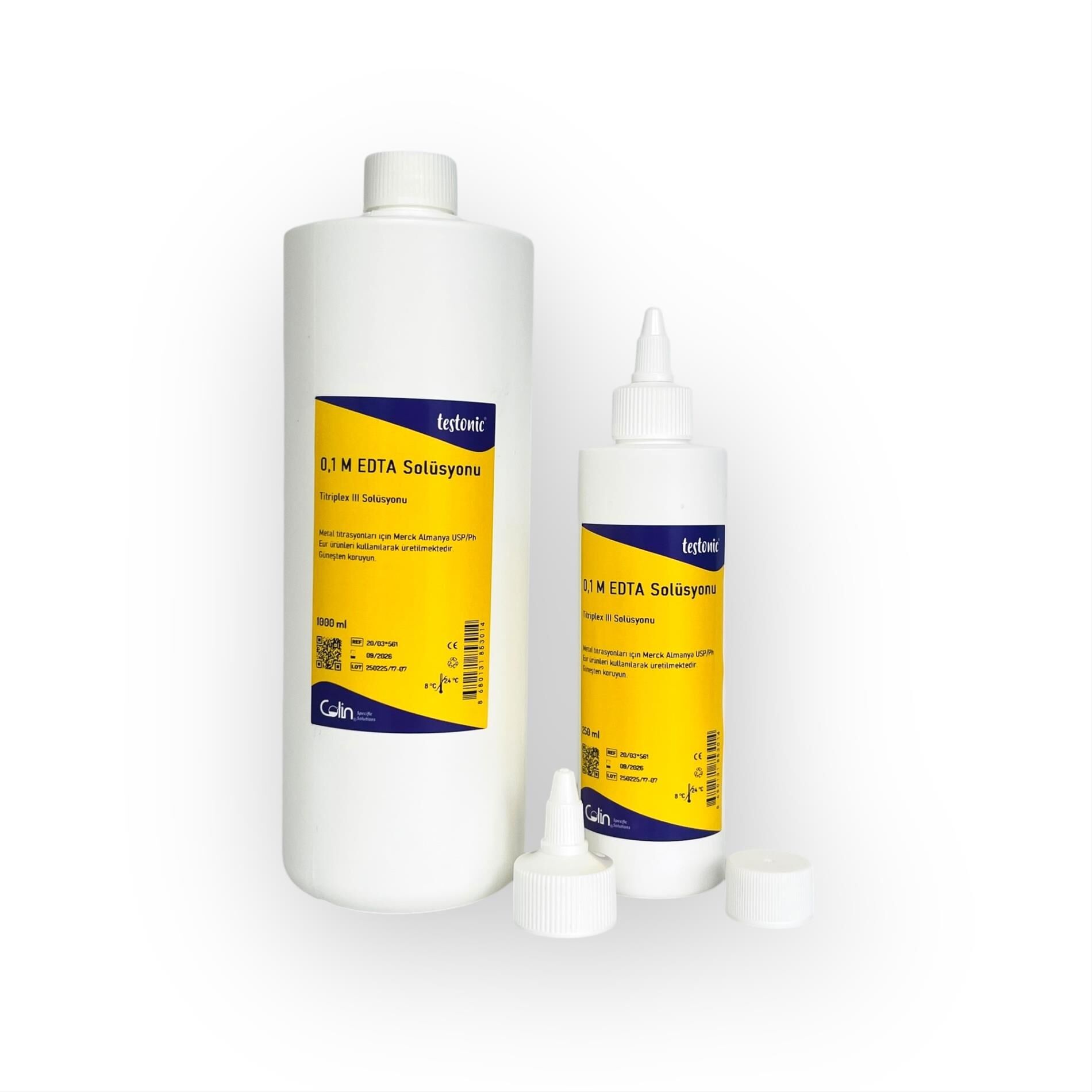 0,1 M EDTA Solüsyonu (0,1 mol/l) - (Titriplex III) 250 ml